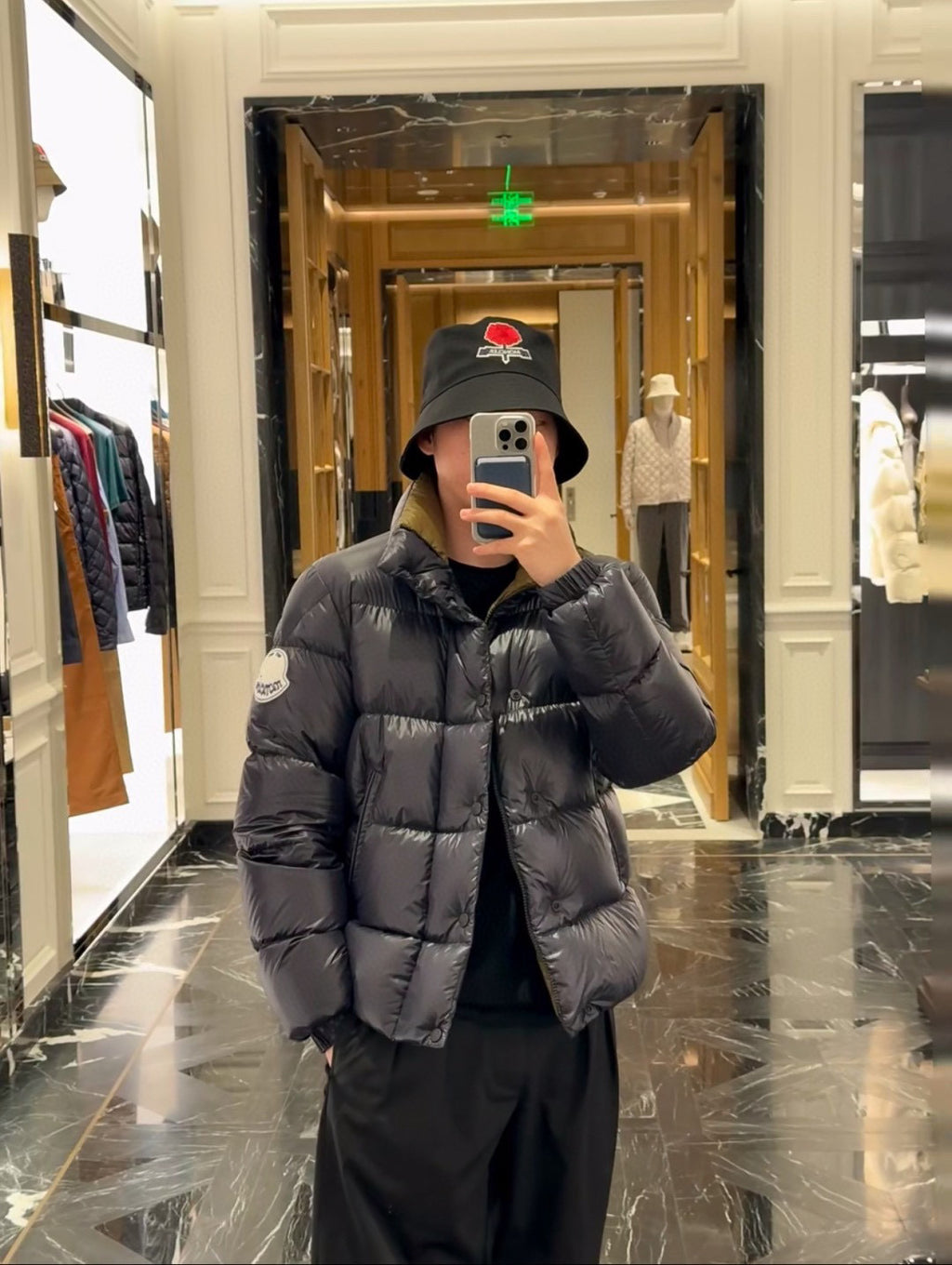 Moncler Men's Zip-Up Down Jacket - view 8