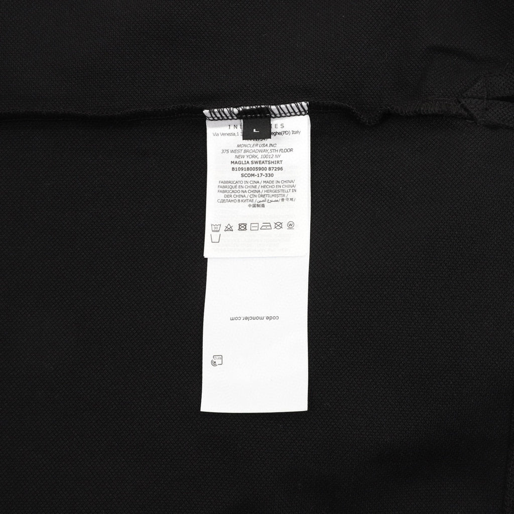 Moncler Zip-Up Logo Lightweight Polo Shirt - view 8