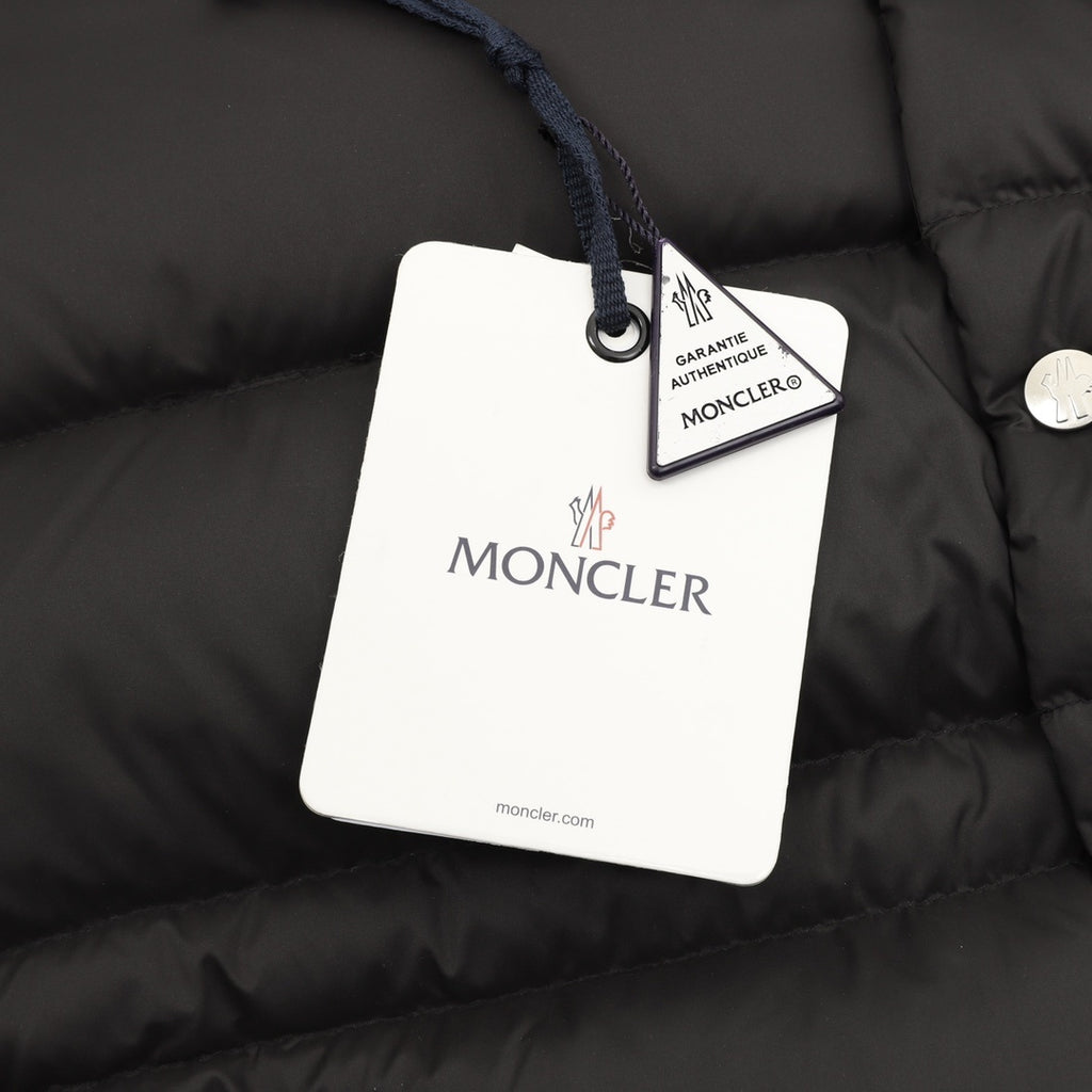 Moncler Hooded Zip-Up Graphic Down Jacket - view 8