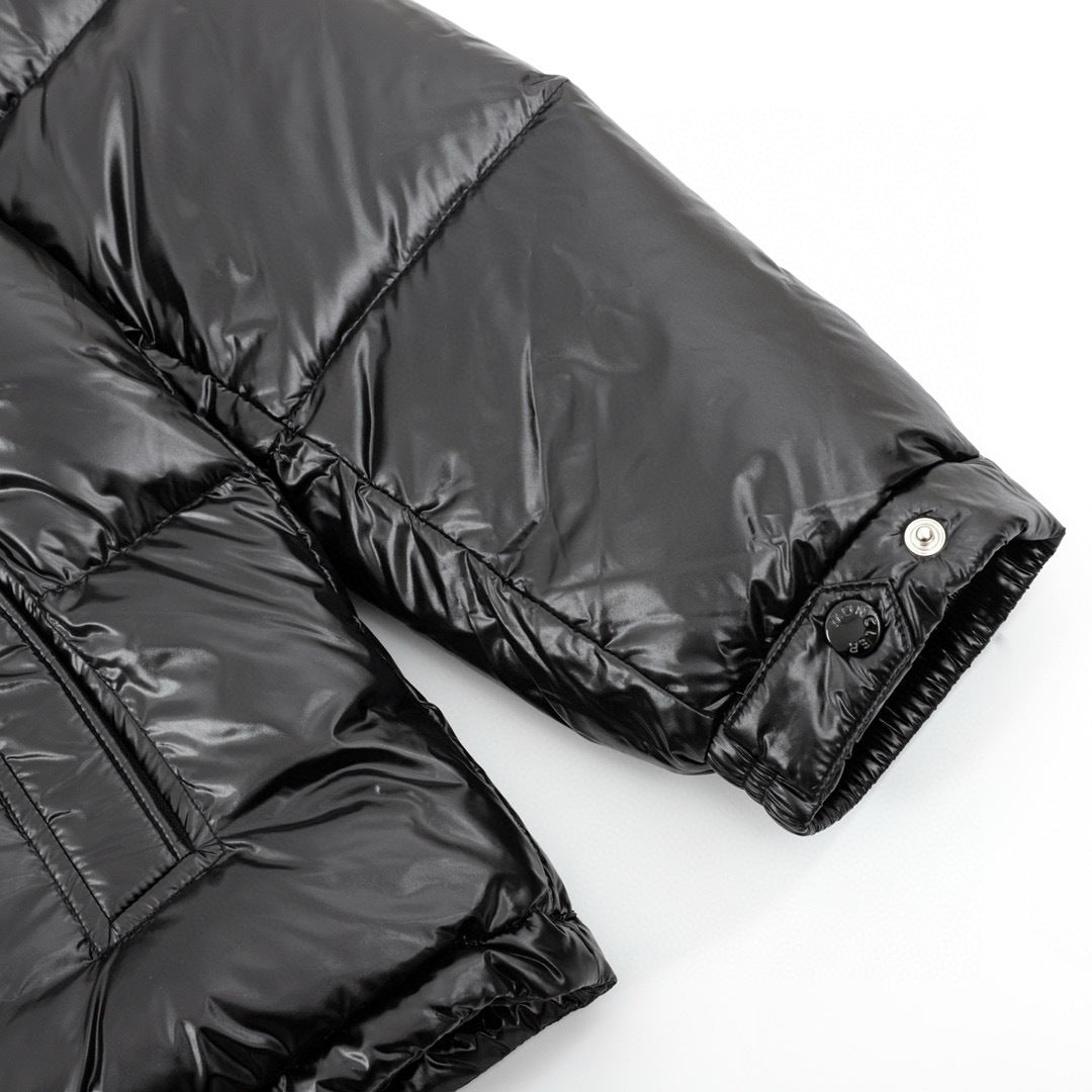 Moncler Hooded Zip-Up Down Jacket - view 9