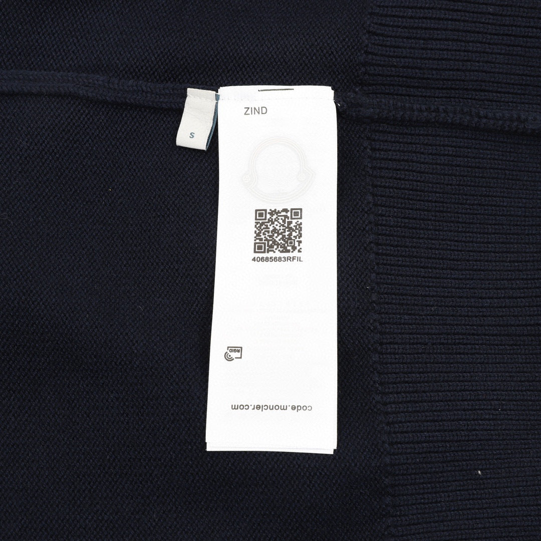 Moncler Embroidered Sweater - view 9