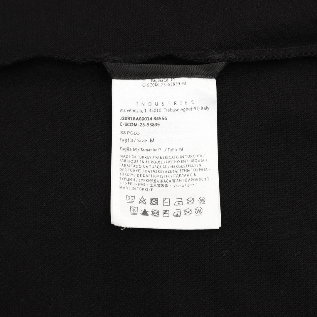 Moncler Embroidered Polo Shirt - Black - view 9