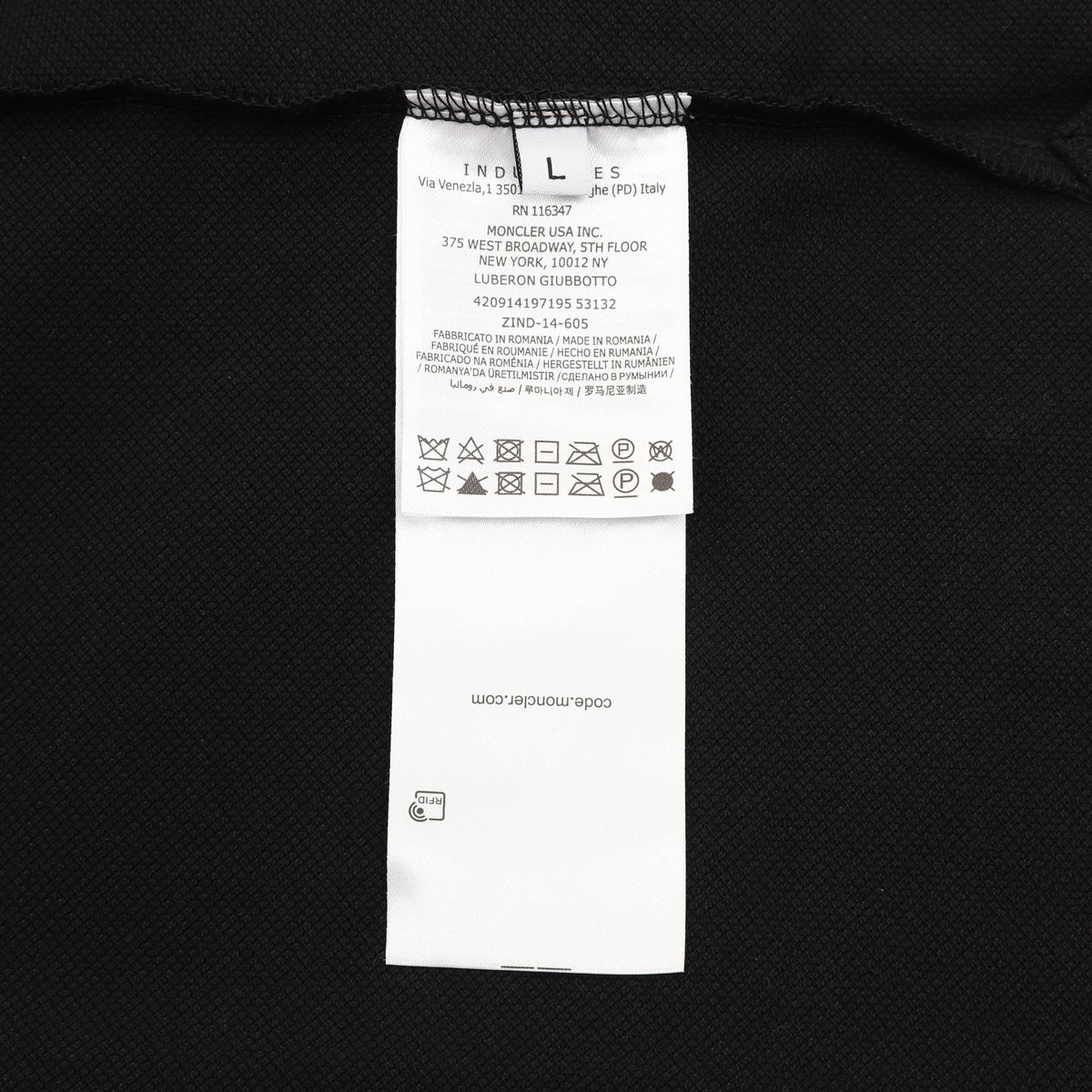 Moncler Logo Lightweight Polo Shirt - view 9