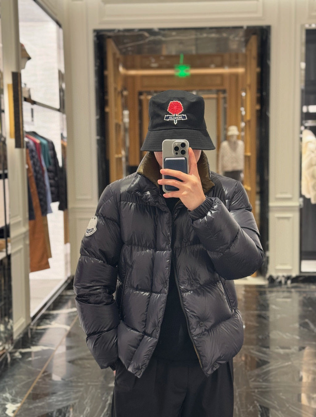 Moncler Men's Zip-Up Down Jacket - view 9