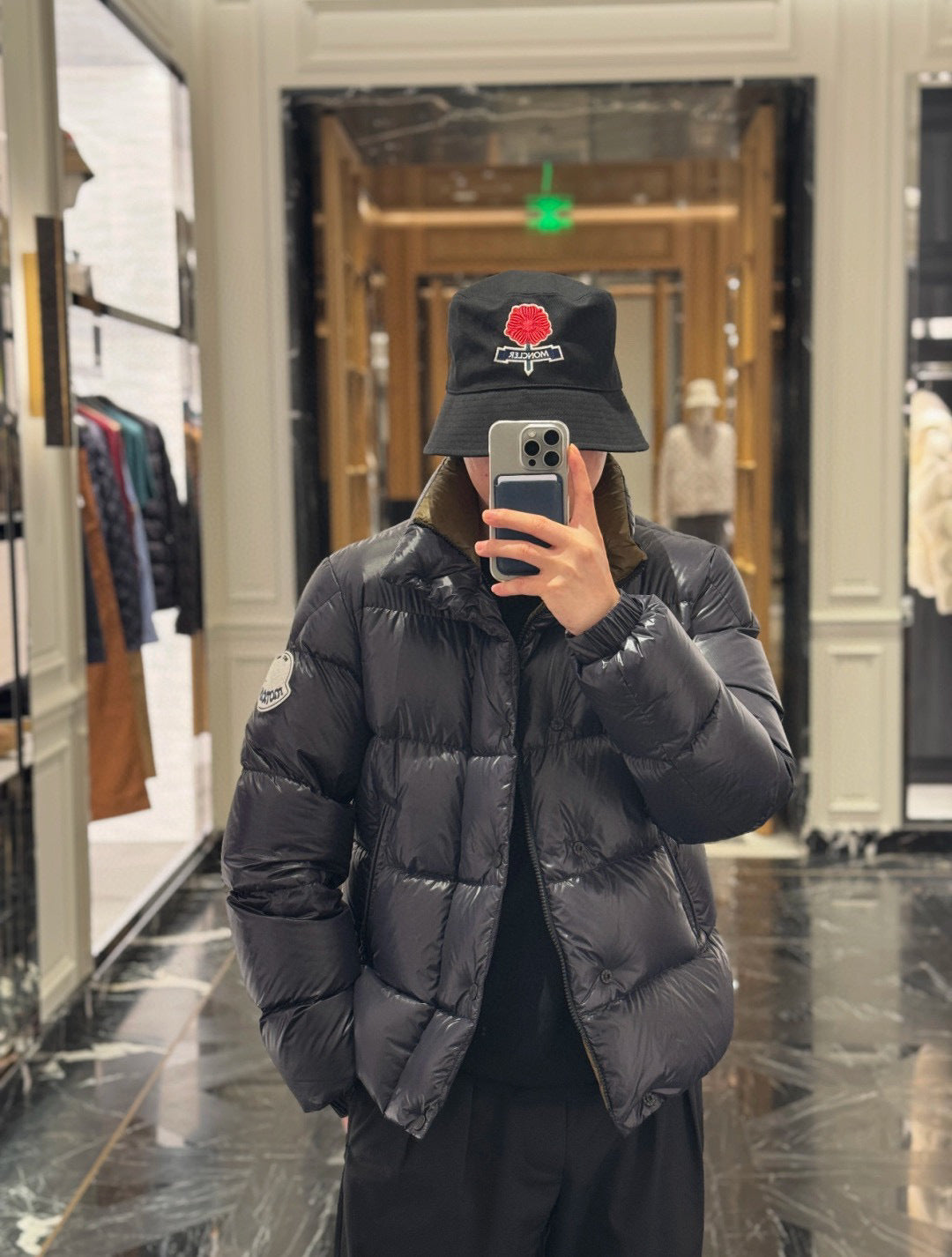 Moncler Men's Zip-Up Down Jacket - view 9