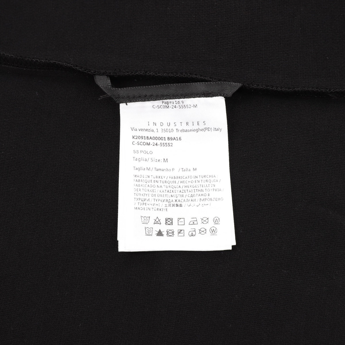 Moncler Zip-Up Embroidered Polo Shirt - Black - view 9