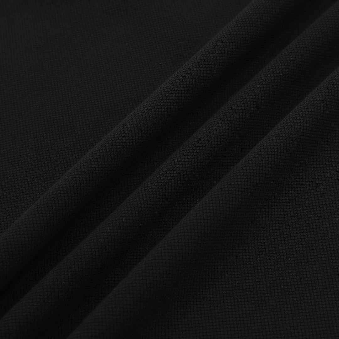 Moncler Zip-Up Logo Lightweight Polo Shirt - view 9