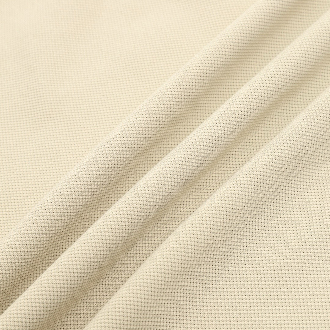 Moncler Zip-Up Logo Lightweight Polo Shirt - view 9