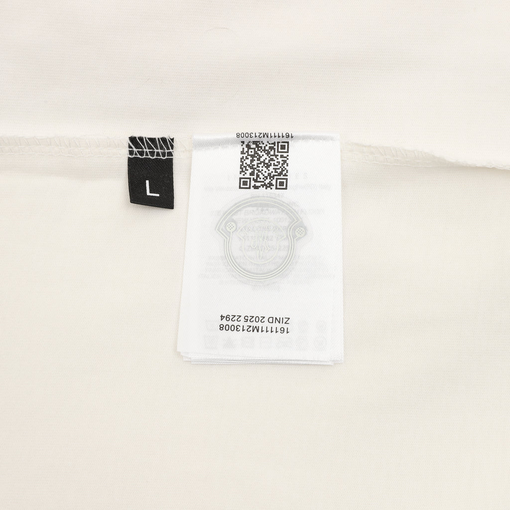 Moncler Embroidered Logo T-Shirt - Black - view 9