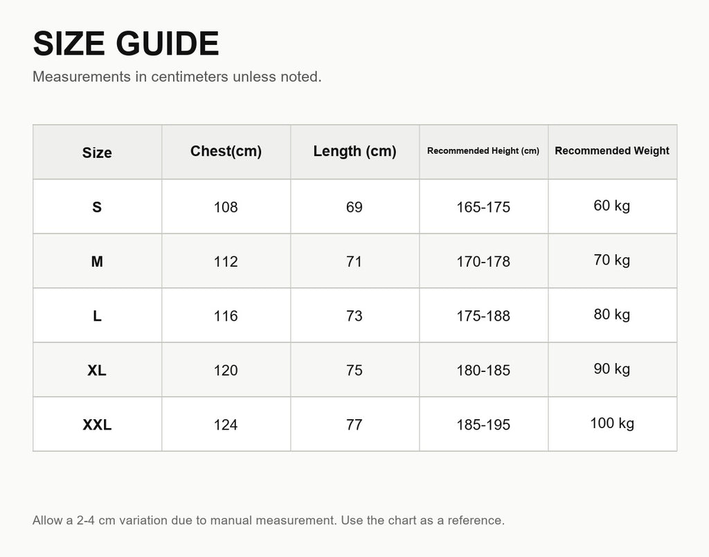 Moncler Graphic T-Shirt - English Size Guide
