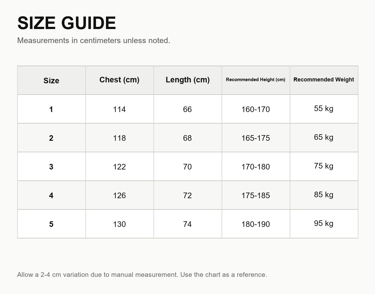 Moncler Maya Down Zip-Up Jacket - English Size Guide