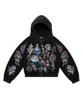 Righteous Risen King Graphic Zip-Up Hoodie - Black - view 1