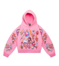 Righteous Risen King Graphic Zip-Up Hoodie - Pink - view 1