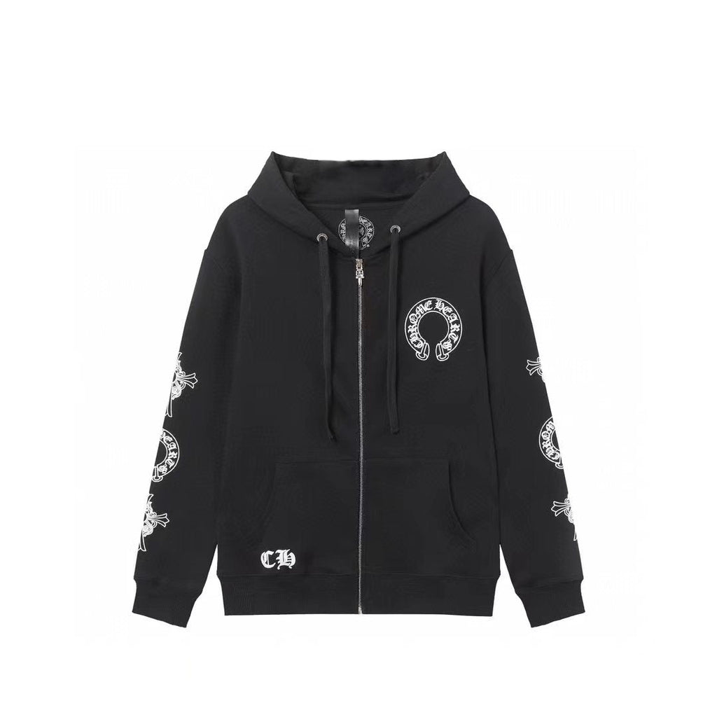 Chrome Hearts Zip-Up Hoodie -851 - Chrome Hearts zip-up hoodies image 2