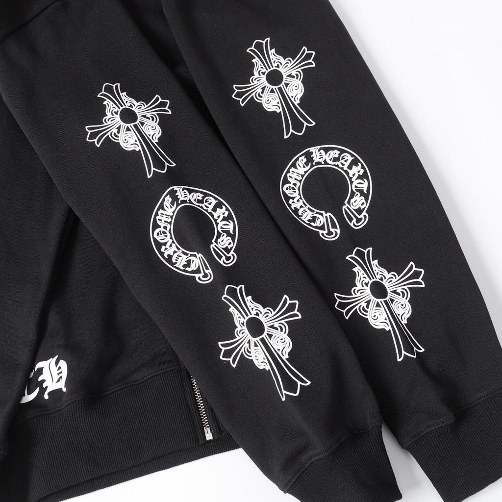 Chrome Hearts Zip-Up Hoodie -851 - Chrome Hearts zip-up hoodies image 4