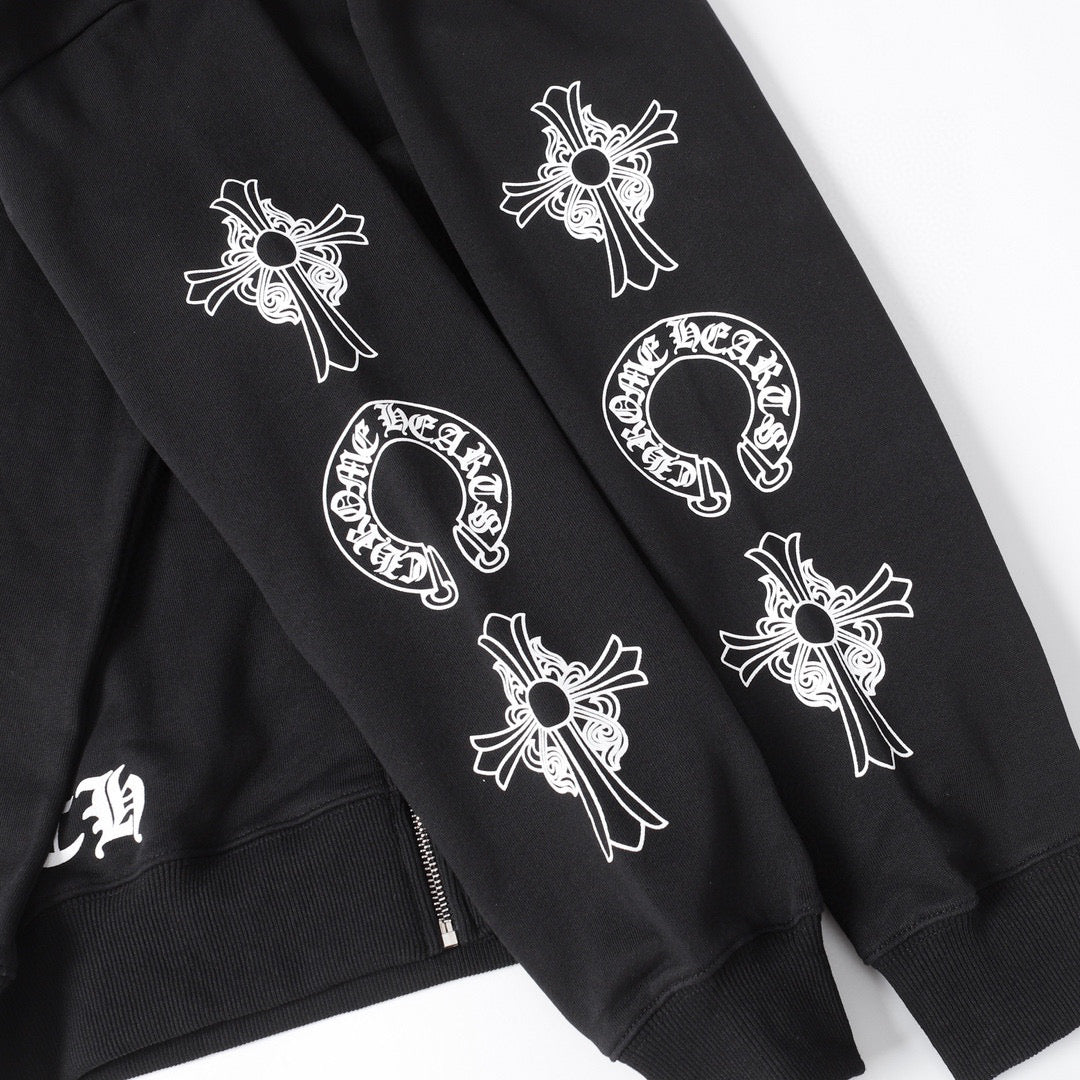 Chrome Hearts Zip-Up Hoodie -851 - Chrome Hearts zip-up hoodies image 4