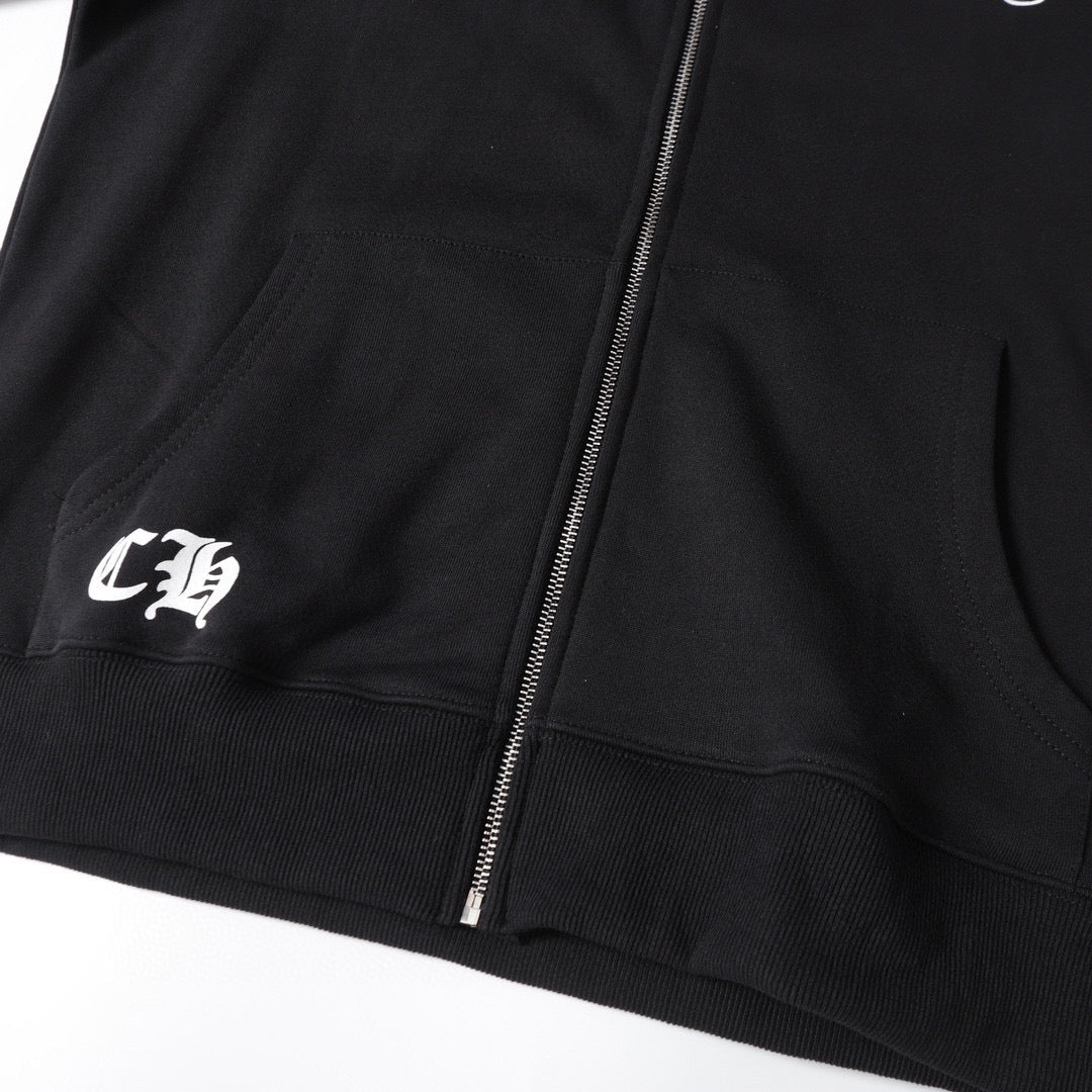 Chrome Hearts Zip-Up Hoodie -851 - Chrome Hearts zip-up hoodies image 8