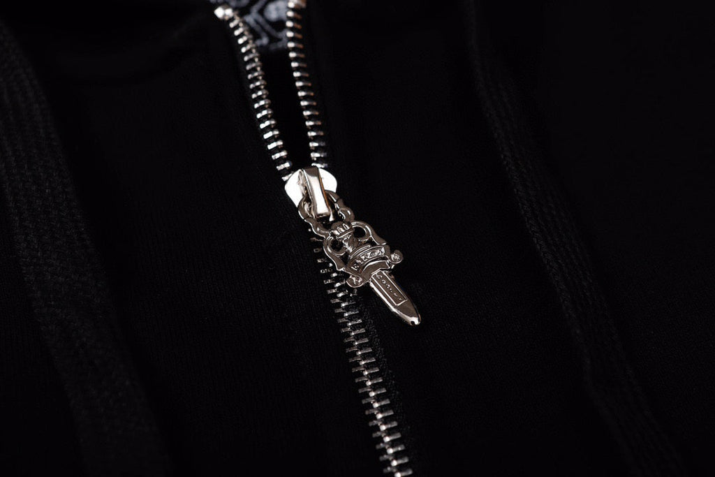 Chrome Hearts Zip-Up Hoodie -830 - Chrome Hearts zip-up hoodies image 9