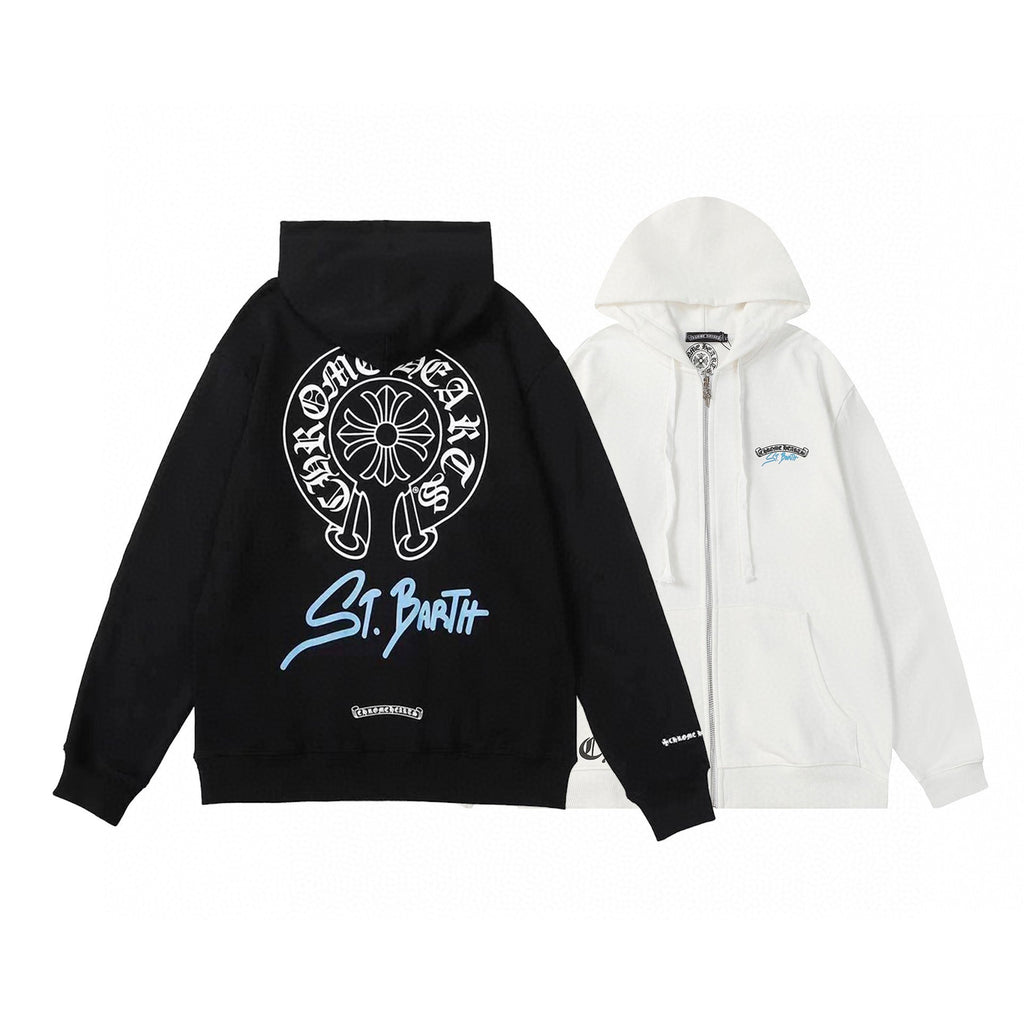 Chrome Hearts Zip-Up Hoodie -829 - Chrome Hearts zip-up hoodies image 1